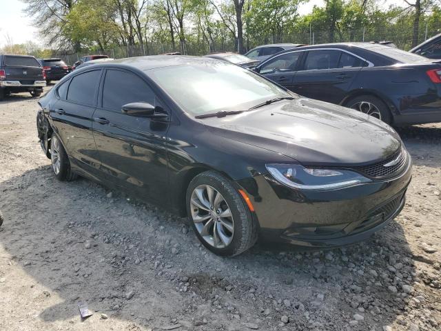 1C3CCCBG0FN735612 - 2015 CHRYSLER 200 S BLACK photo 4