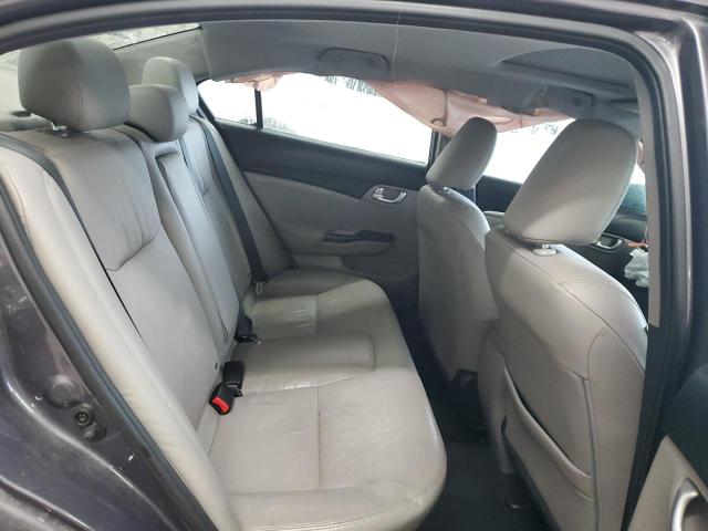 19XFB2F96FE077350 - 2015 HONDA CIVIC EXL GRAY photo 10