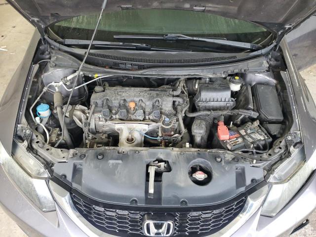 19XFB2F96FE077350 - 2015 HONDA CIVIC EXL GRAY photo 11