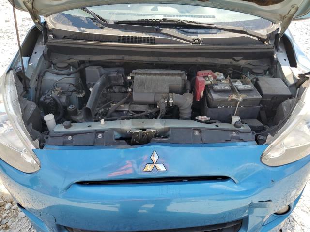 ML32A4HJ9EH016462 - 2014 MITSUBISHI MIRAGE ES BLUE photo 11