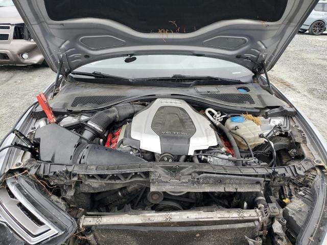 WAUHGAFC2GN063620 - 2016 AUDI A6 PRESTIGE ვერცხლისფერი ფოტო 11
