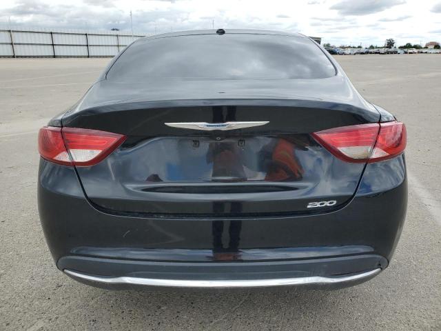 1C3CCCAB1FN666516 - 2015 CHRYSLER 200 LIMITED BLACK photo 6