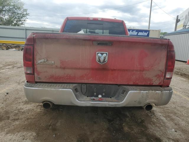 1D7RB1CT0BS514683 - 2011 DODGE RAM 1500 RED photo 6