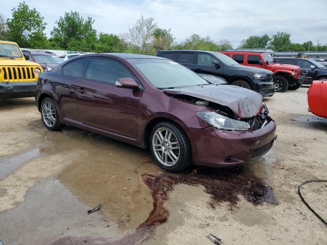 JTKDE177870162800 - 2007 TOYOTA SCION TC Bənövşəyi foto 4