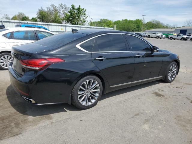 KMHGN4JE1GU138064 - 2016 HYUNDAI GENESIS 3.8L BLACK photo 3