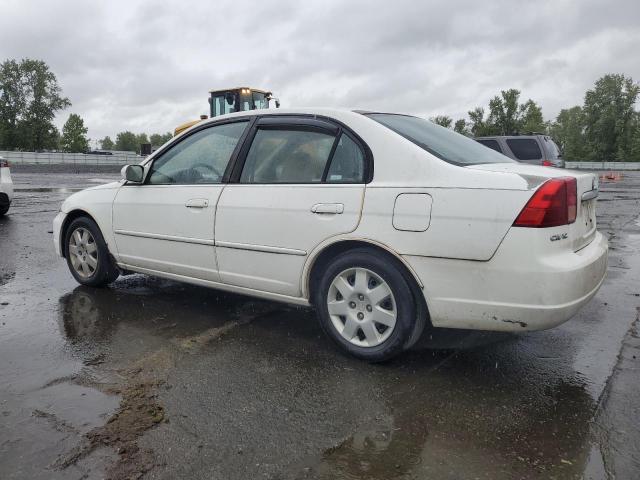 1HGES26712L068486 - 2002 HONDA CIVIC EX WHITE photo 2