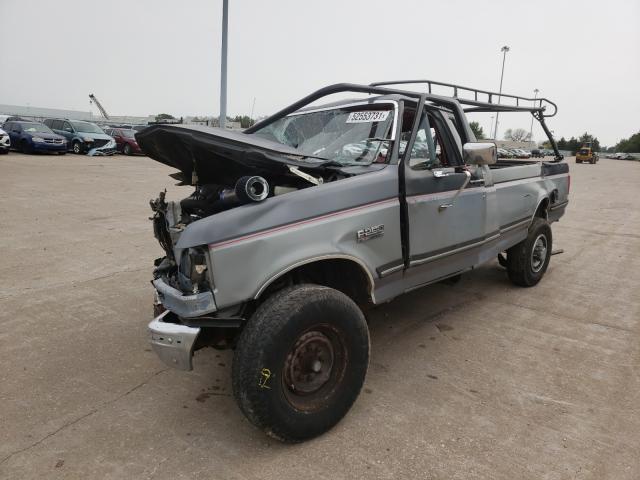 1FTHX25H9KKA55031 - 1989 FORD F250 GRAY photo 2