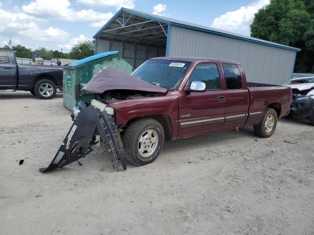 2GCEC19T911370949 - 2001 CHEVROLET SILVERADO C1500 MAROON photo 1