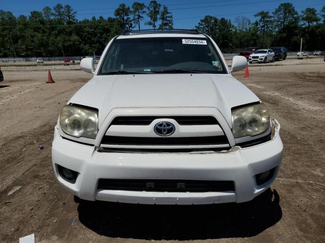 JTEZU17R078078548 - 2007 TOYOTA 4RUNNER LIMITED WHITE photo 5