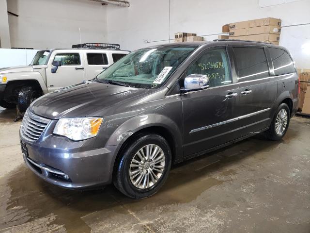 2C4RC1CG9FR673719 - 2015 CHRYSLER TOWN & COU TOURING L GRAY photo 1