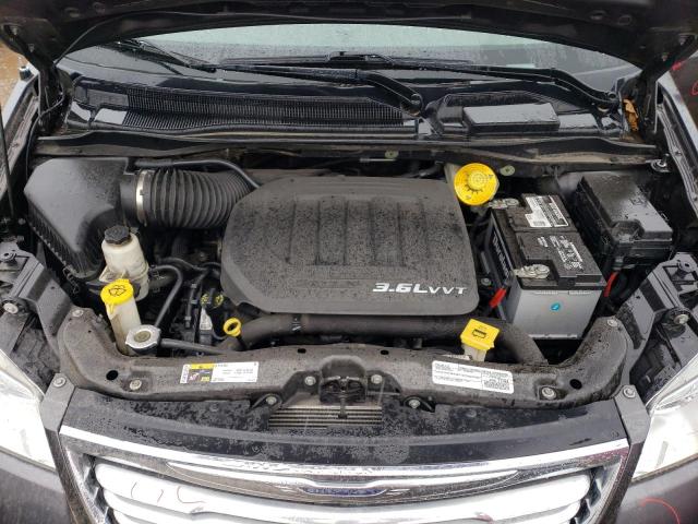 2C4RC1CG9FR673719 - 2015 CHRYSLER TOWN & COU TOURING L GRAY photo 12