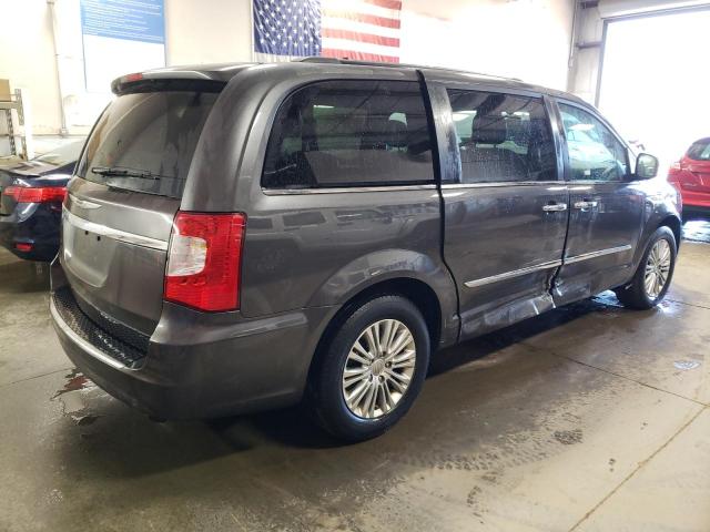 2C4RC1CG9FR673719 - 2015 CHRYSLER TOWN & COU TOURING L GRAY photo 3
