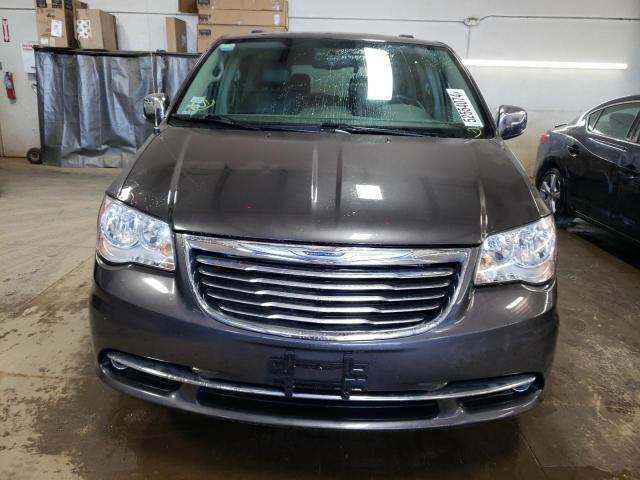 2C4RC1CG9FR673719 - 2015 CHRYSLER TOWN & COU TOURING L GRAY photo 5