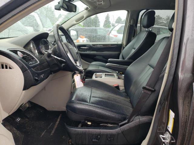 2C4RC1CG9FR673719 - 2015 CHRYSLER TOWN & COU TOURING L GRAY photo 7