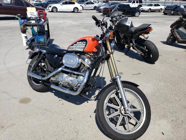 1HD4CAM32JY116501 - 1988 HARLEY-DAVIDSON XLH883 ORANGE photo 1