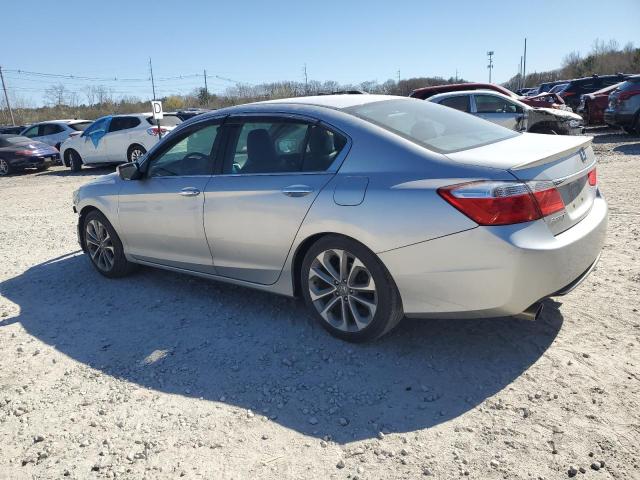 1HGCR2F56DA093206 - 2013 HONDA ACCORD SPORT SILVER photo 2