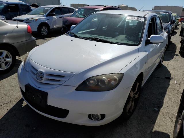 JM1BK144761499307 - 2006 MAZDA 3 HATCHBACK WHITE photo 1