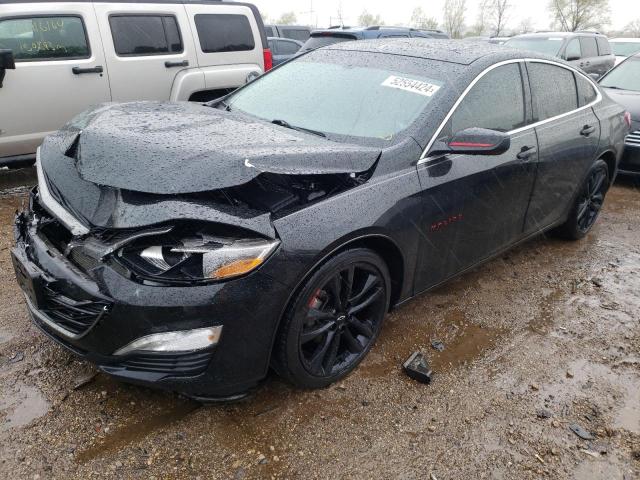 1G1ZD5ST5MF045589 - 2021 CHEVROLET MALIBU LT BLACK photo 1