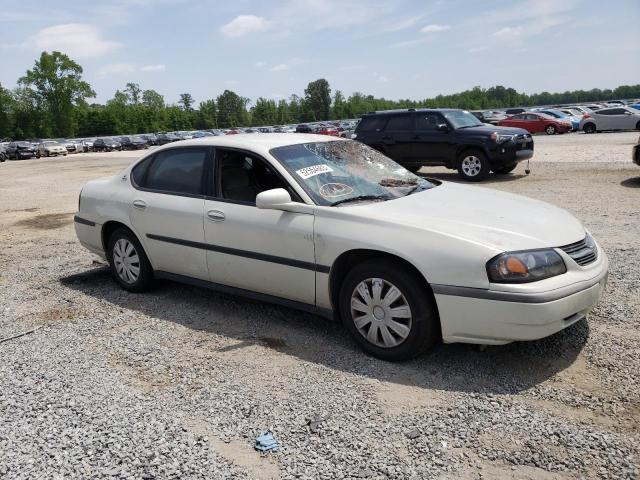 2G1WF52EX49268198 - 2004 CHEVROLET IMPALA WHITE photo 4