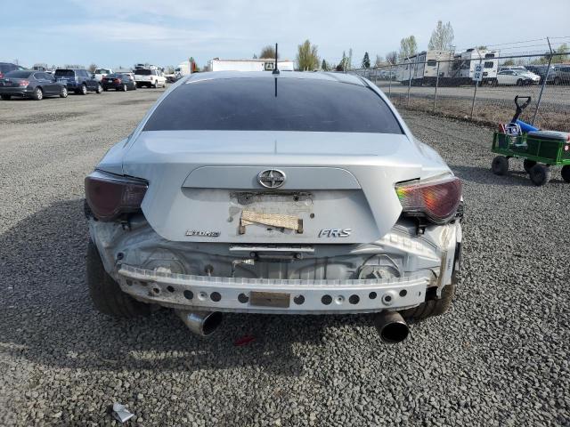 JF1ZNAA15D1729302 - 2013 TOYOTA SCION FR-S SILVER photo 6