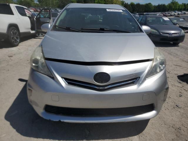 JTDZN3EU1C3182557 - 2012 TOYOTA PRIUS V SILVER photo 5