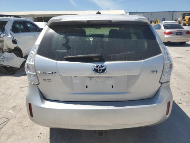 JTDZN3EU1C3182557 - 2012 TOYOTA PRIUS V SILVER photo 6