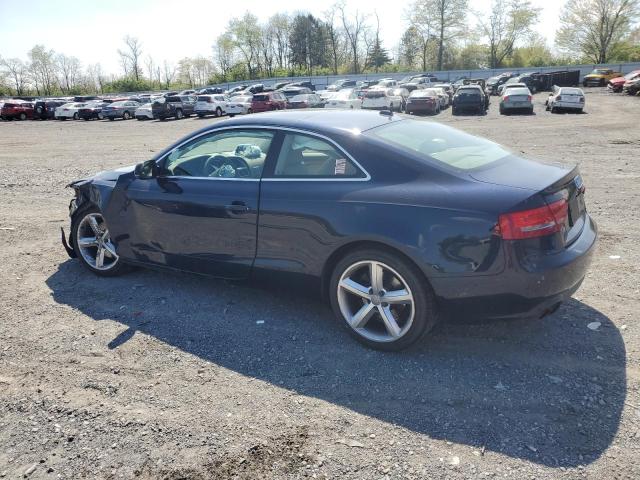 WAULFAFR5AA025217 - 2010 AUDI A5 PREMIUM PLUS BLUE photo 2