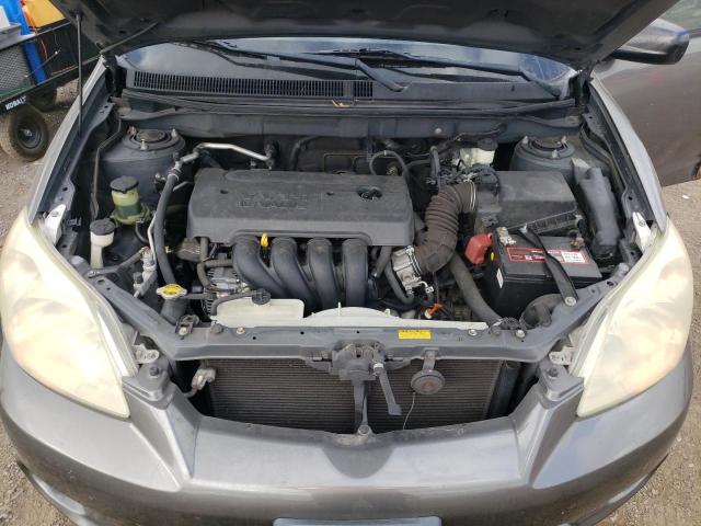 2T1KR32E96C609644 - 2006 TOYOTA COROLLA MA XR GRAY photo 11