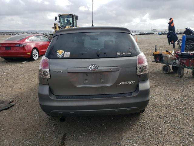 2T1KR32E96C609644 - 2006 TOYOTA COROLLA MA XR GRAY photo 6