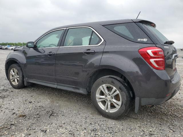 2GNALBEK4G6308007 - 2016 CHEVROLET EQUINOX LS GRAY photo 2