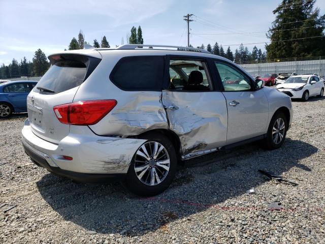 5N1DR2MM1KC589671 - 2019 NISSAN PATHFINDER S SILVER photo 3