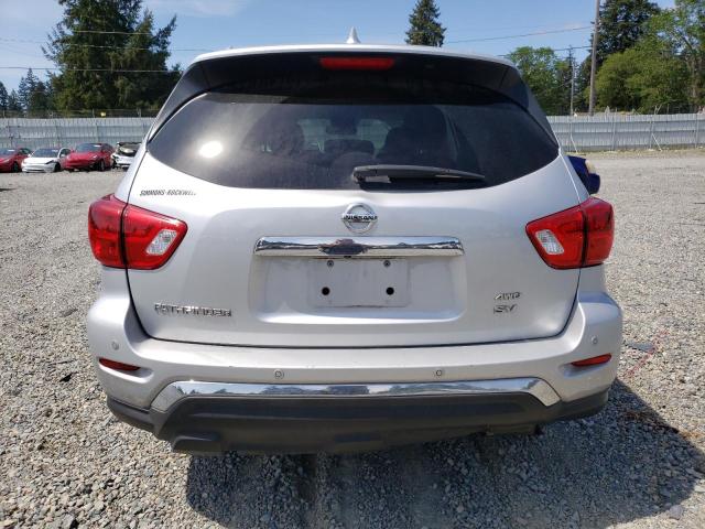 5N1DR2MM1KC589671 - 2019 NISSAN PATHFINDER S SILVER photo 6