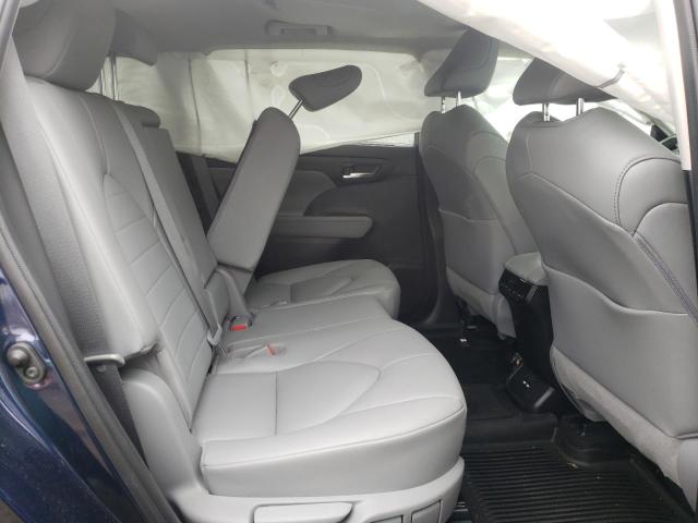 5TDGZRBH5LS515508 - 2020 TOYOTA HIGHLANDER XLE BLUE photo 10