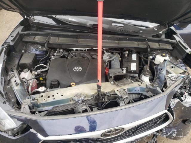 5TDGZRBH5LS515508 - 2020 TOYOTA HIGHLANDER XLE BLUE photo 11