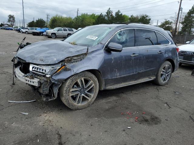 5J8YD4H84JL004868 - 2018 ACURA MDX ADVANCE BLUE photo 1