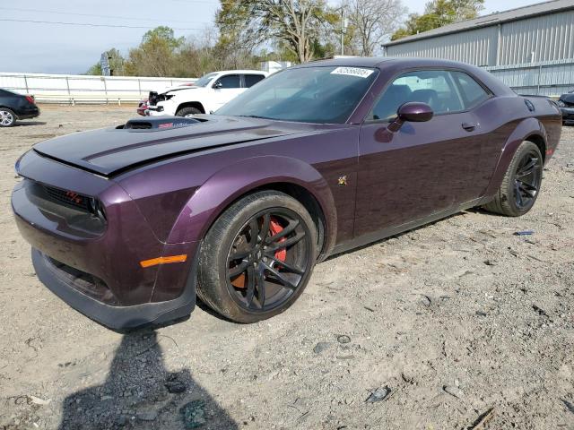 2C3CDZFJ8MH517140 - 2021 DODGE CHALLENGER R/T SCAT PACK PURPLE photo 1