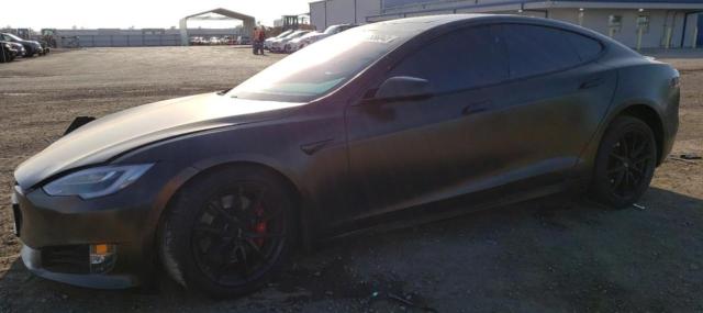 5YJSA1E41JF263446 - 2018 TESLA MODEL S Կանաչ լուսանկար 1