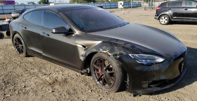 5YJSA1E41JF263446 - 2018 TESLA MODEL S Կանաչ լուսանկար 4