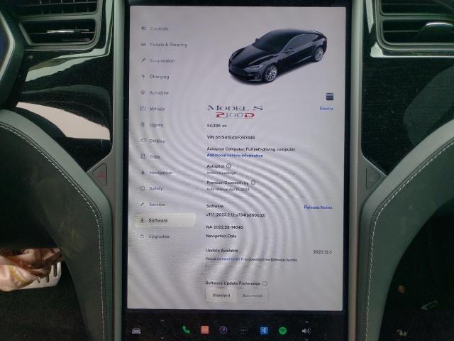 5YJSA1E41JF263446 - 2018 TESLA MODEL S Կանաչ լուսանկար 9