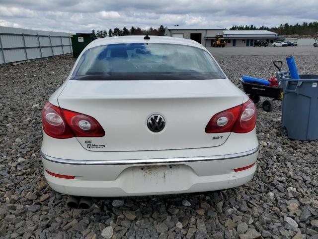 WVWMP7ANXCE548059 - 2012 VOLKSWAGEN CC SPORT WHITE photo 6