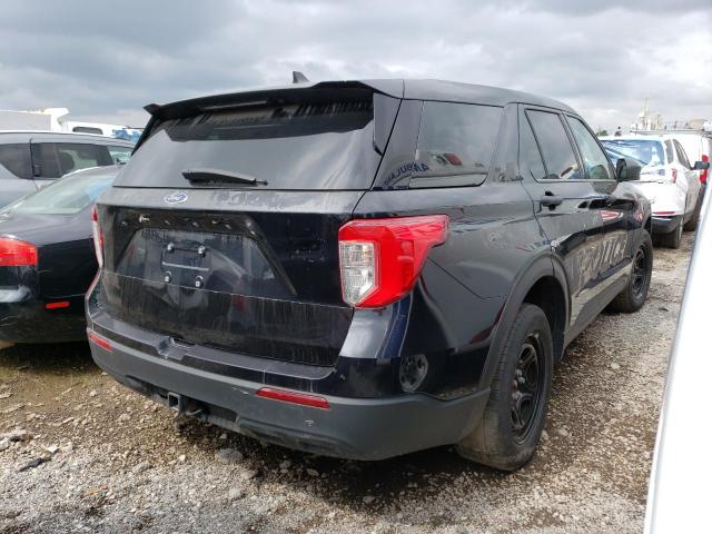 1FM5K8AW3MNA04551 - 2021 FORD EXPLORER POLICE INTERCEPTOR BLACK photo 3