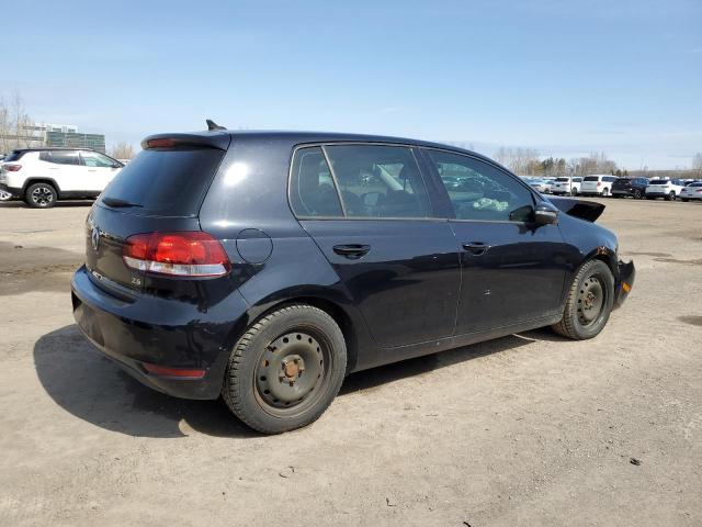 WVWDA7AJ0CW248040 - 2012 VOLKSWAGEN GOLF 黑色 照片 3