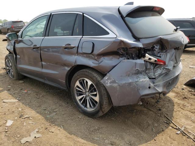 5J8TB4H72HL022979 - 2017 ACURA RDX ADVANCE GRAY photo 2