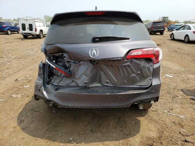 5J8TB4H72HL022979 - 2017 ACURA RDX ADVANCE GRAY photo 6