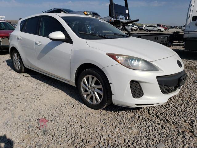 JM1BL1L7XC1603437 - 2012 MAZDA 3 I WHITE photo 4