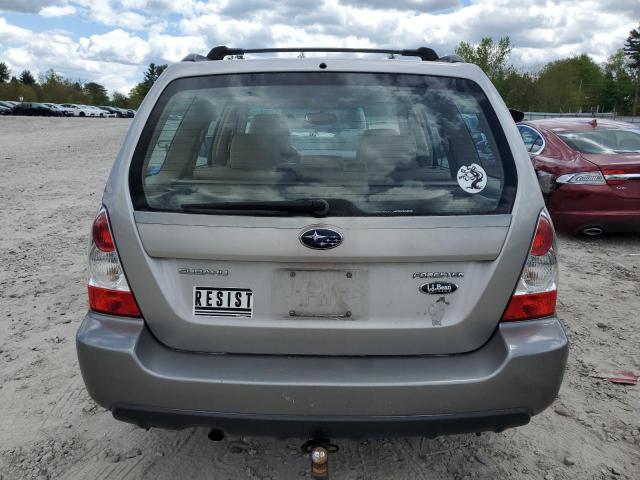 JF1SG67626H718683 - 2006 SUBARU FORESTER 2.5X LL BEAN GRAY photo 6