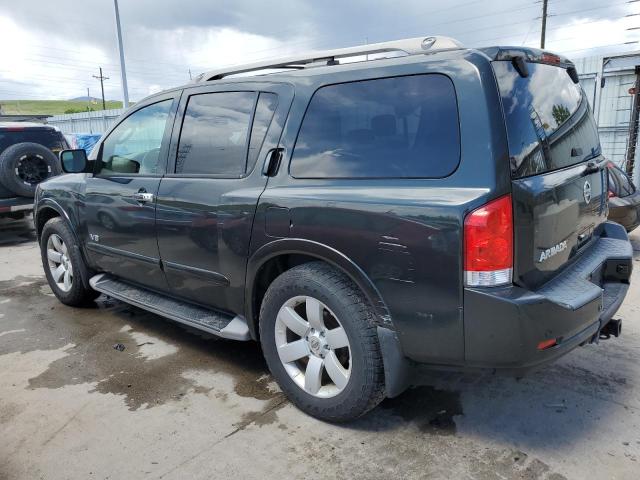 5N1AA08C68N615680 - 2008 NISSAN ARMADA SE BLACK photo 2