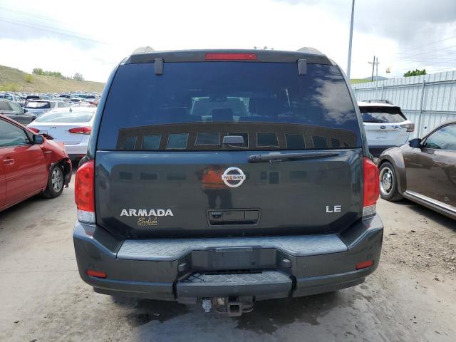 5N1AA08C68N615680 - 2008 NISSAN ARMADA SE BLACK photo 6