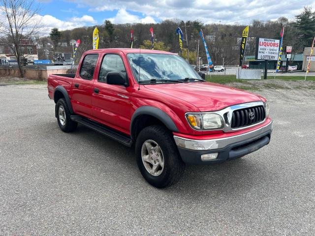 5TEGN92N72Z120992 - 2002 TOYOTA TACOMA DOUBLE CAB PRERUNNER RED photo 1