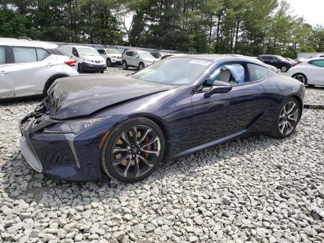 JTHHP5AY6JA001163 - 2018 LEXUS LC 500 BLUE photo 1